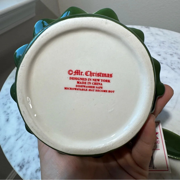 Mr. Christmas Christmas Tree Mug with Lid and Stirrer - NWT 2024 - Picture 5 of 8